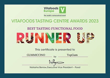 VF2023 Gummiccino award