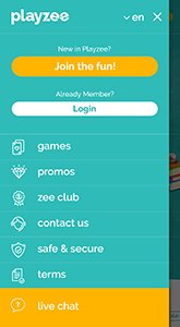 Playzee website
